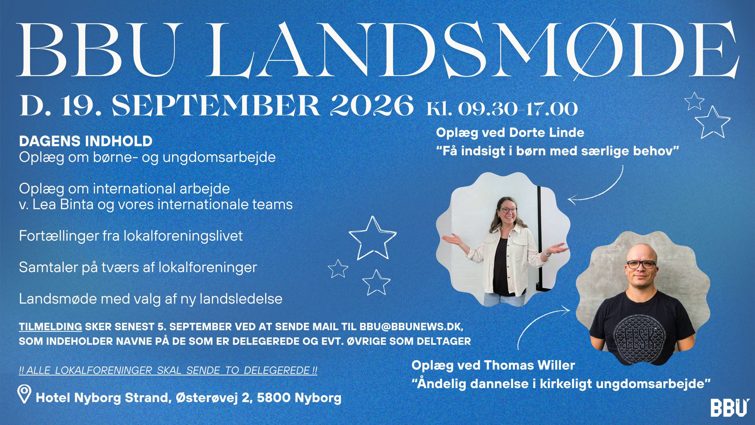 BBU LANDSMØDE grafik